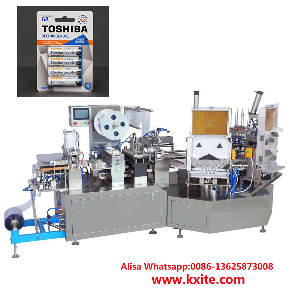 Automatic Battery Blister PVC Forming Sealing Packing Machine Buy